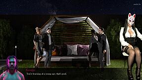 Anime milf in sin heels 4 dominates with legs, tits, and skirt