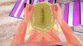 Marie Rose in Bikini Gets Fucked on Beach