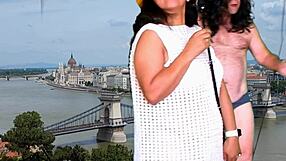 Watch Me Strip And Masturbate By The Danube!