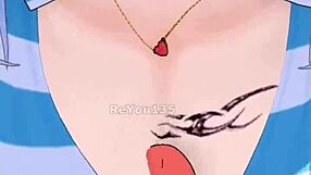 सौतेला भाई क्यूट 3D आउटफिट में बड़ी छाती वाली बहन को छेड़ता है