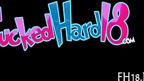 Hot 18 Year Old Girl Gets Drilled Hard By Old Man In Intense Session