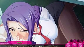 Ochiru Hitozuma Part 7 Blowjob Scene in Anime Action