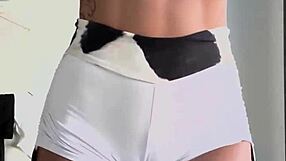 Hot lingerie and sexy clothes compilation featuring Susy Gala in bedroom scenes