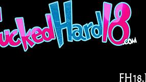 Hot 18 Year Old Girl Gets Drilled Hard By Old Man In Intense Session