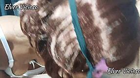 Webcam blowjob leads to facial cumshot