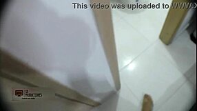 Mother-In-Law Masturbated To, Then Fucked In Bathroom