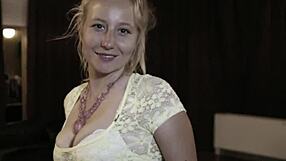 watch this curvy blonde get drilled doggystyle?