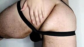 Fat Gay Man Masturbates And Shows Off His Big Tits And Ass In Anal Sex