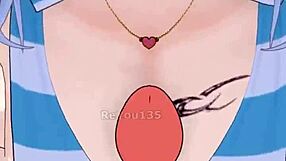 सौतेला भाई क्यूट 3D आउटफिट में बड़ी छाती वाली बहन को छेड़ता है