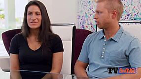 American Couples Engage In Steamy Foreplay