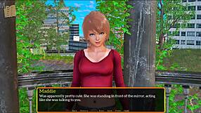 A walkthrough of a visual novel with my new stepfamily 580
