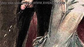 Vintage Hentai Drawings of Erotic Asian Cartoons