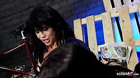 Rough Cosplay Ffm Threesome: Two Sexy Black Hair Girls Sucked By Big Dick