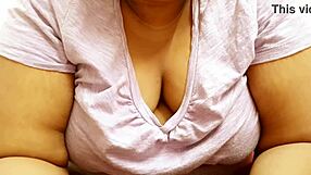 Pretty Asian woman with large breasts