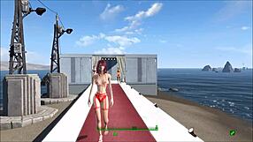 Hentai lingerie in the post-apocalyptic world of Fallout 4