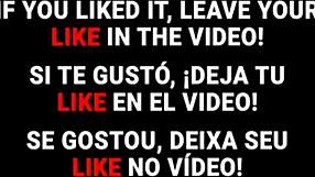 Black big tits slut gives blowjob in lingerie to big black cock