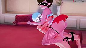 elastigirl fucks the wrong santa in this incredibles hentai full movie