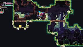 Flip Witch Pixel Hentai: Big Monster Girl Uses Huge Sextoy in Episode 2?