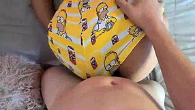 This Latin girl receives cum in her small pussy while riding cowgirl.