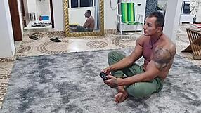 She tried to mess with my video game, so I fucked her ass to teach her a lesson