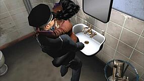 Approached in a cartoon adventure