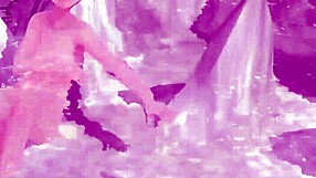 anime girl leo tries mixed bath in secret hot spring without towel