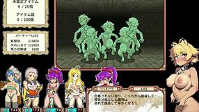 Dan Ero+ Live Play Part 1: Exploring Dungeon With 4 Bitches In Hentai Game