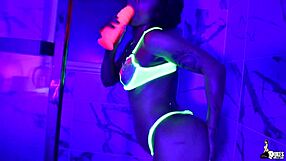 i’m obsessed with curly latina babe teasing and riding hard