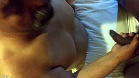 Black Shemale Sucks Big Cock in Lesbian Scene, Monster Cock Action with Blowjob