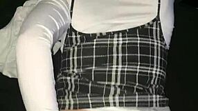 सेक्सी बड़ी गांड वाली बेब ने फैमिली डिनर से पहले बड़ा काला लंड लिया