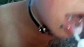 rough sloppy amateur blowjob