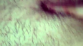 I explode on his face while he devours my hairy pussy