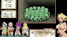 Dan Ero+ Live Play Part 1: Exploring Dungeon With 4 Bitches In Hentai Game
