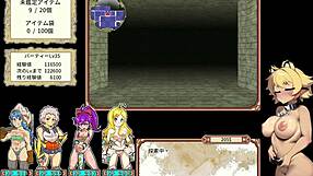 Dan Ero+ Live Play Part 1: Exploring Dungeon With 4 Bitches In Hentai Game