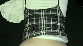 सेक्सी बड़ी गांड वाली बेब ने फैमिली डिनर से पहले बड़ा काला लंड लिया