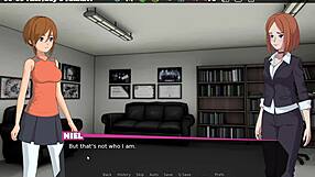 Crossdressing spy in hot anime porn action