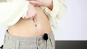 Asian Japanese Navel Sound Fetish Exploration