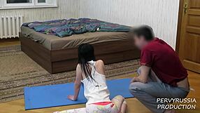 Stepsister helps me to get in shape with yoga pants