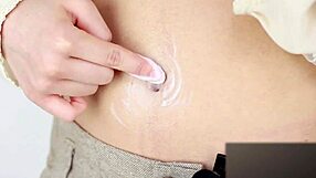 Asian Japanese Navel Sound Fetish Exploration