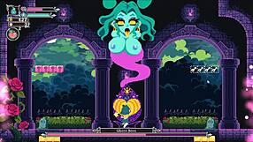 flip witch pixel hentai game ep 13 monster cock titjob and facial cumshot