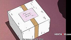 Crashing girls submit to scissoring and hardcore threesome in anime