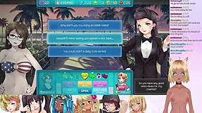 Vtuber Lewdneko Plays Huniepop 2 Double Date Part 8