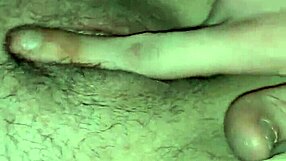 I explode on his face while he devours my hairy pussy