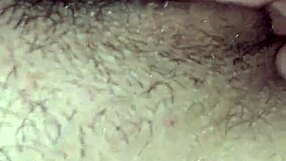 I explode on his face while he devours my hairy pussy