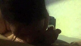 Messy blowjob with deepthroat and sloppy spitting