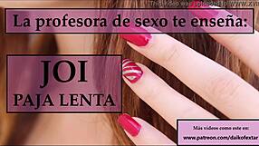 Follow teacher's jerk off instructions joi