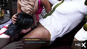 फैशनबिजनेस - 3D कार्टून गेम में डबल ब्लोजॉब एक्शन