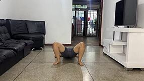 Girl Too Big For Padrastro's Lap