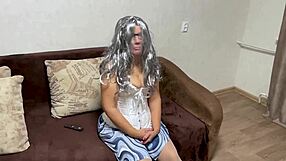 Without any questions mom allows her stepson to have anal sex with her