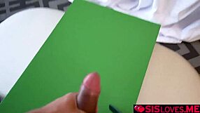 Step-sisters seduce step-brother with a hot threesome